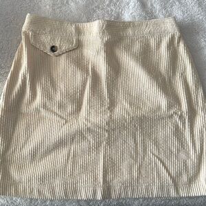 Urban Outfitters Cream Skirt
